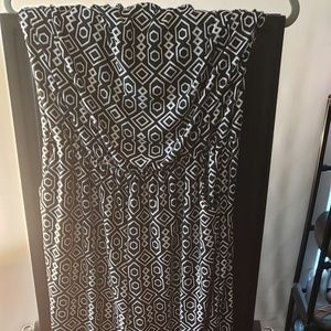 Jumper- navy blue and white